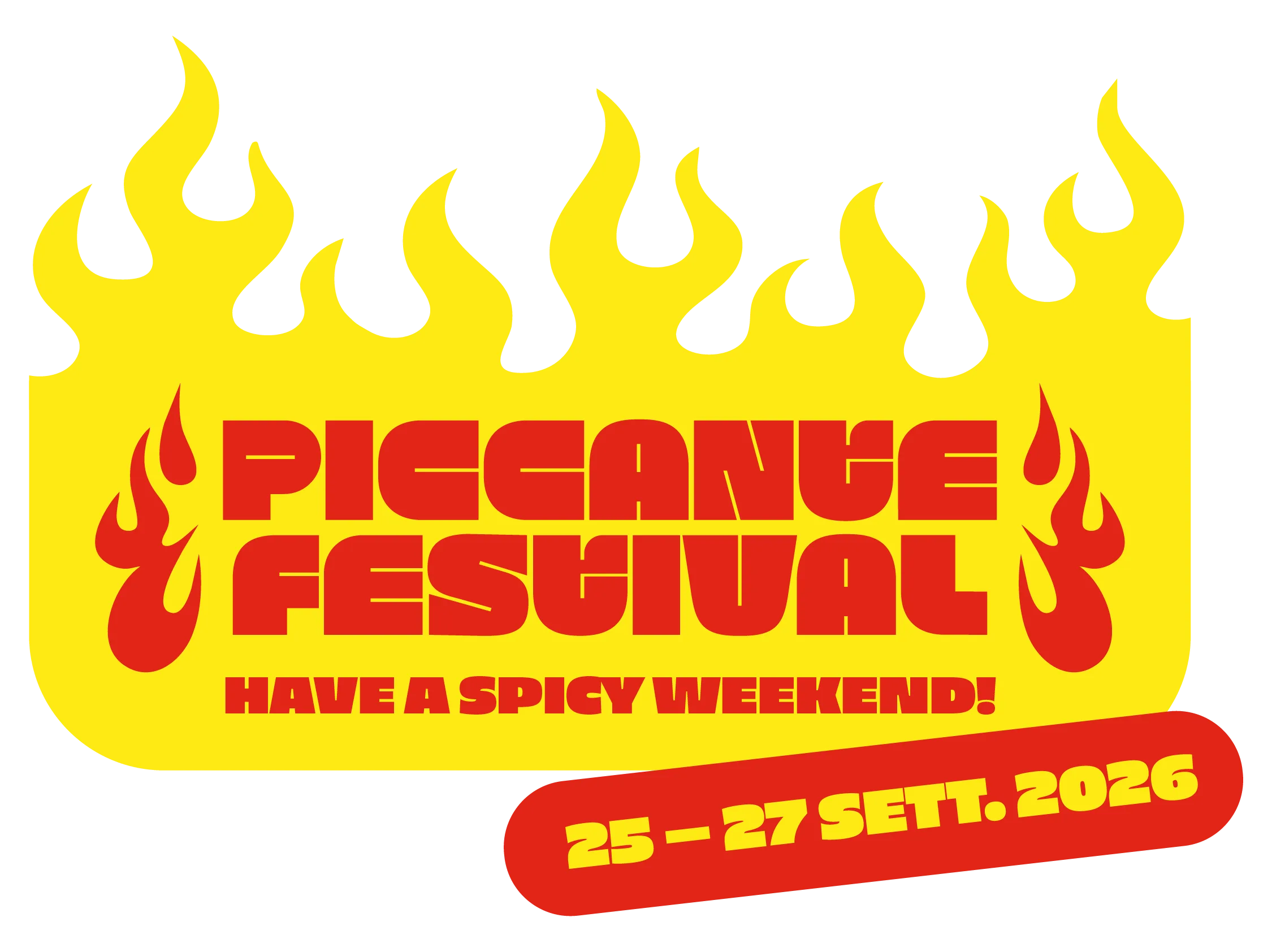 Logo PICCANTE FESTIVAL — HAVE A SPICY WEEKEND!