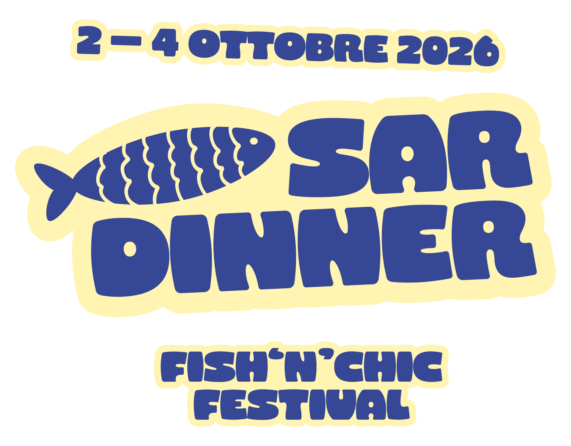 Logo SARDINNER — FISH & CHIC FESTIVAL